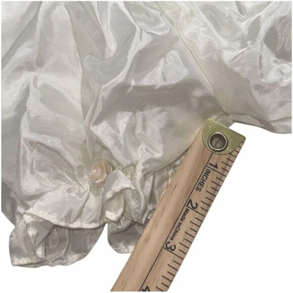 Vintage Baby Velvet & Lace Dress Set With Bloomers - Picture 12 of 12